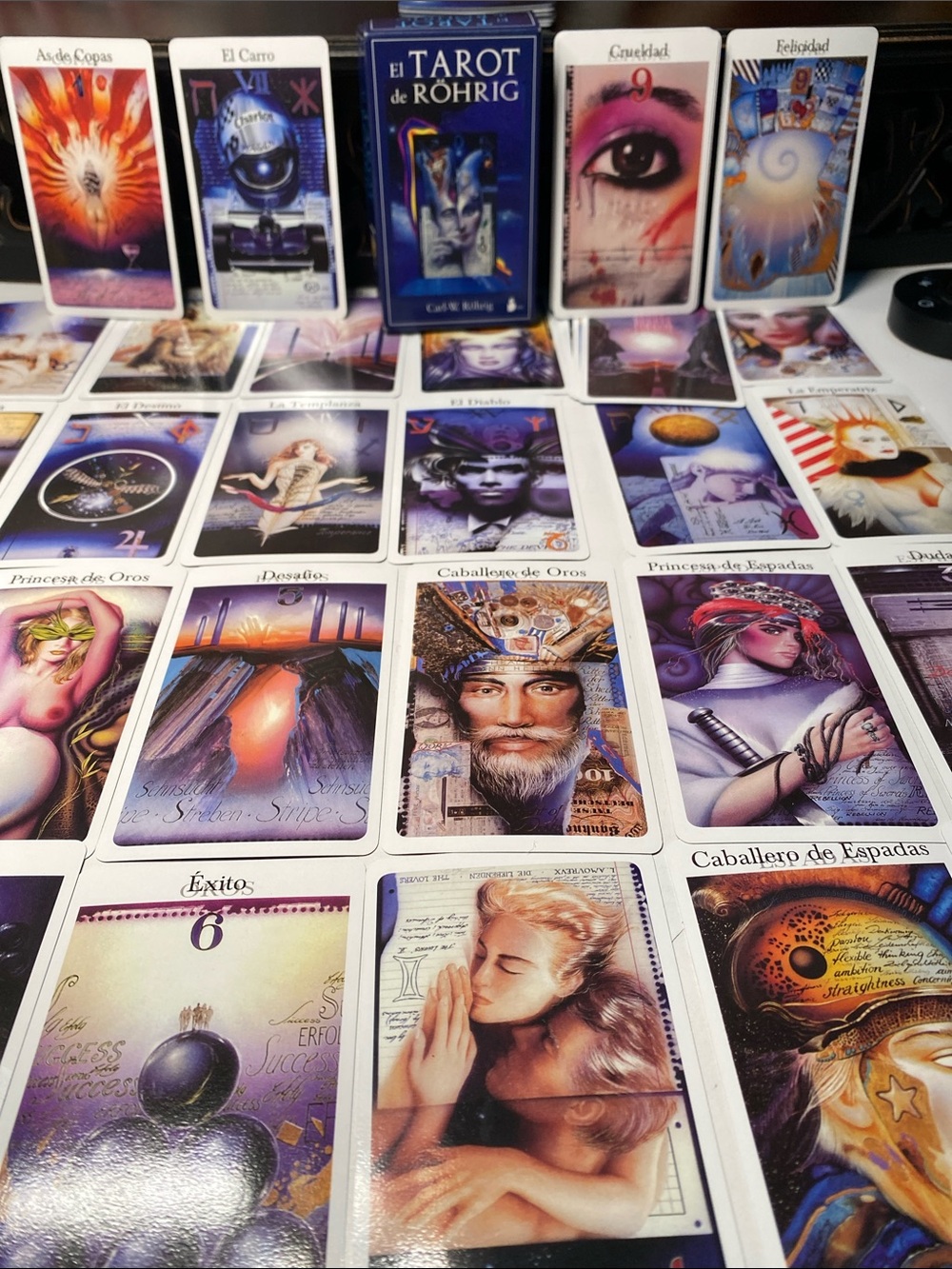 El Tarot de Röhrig Spanish Edition 78 cards
